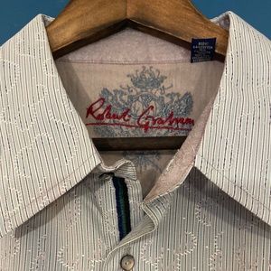 Robert Graham Shirt 3XL Men 64% Cotton 36% Poly